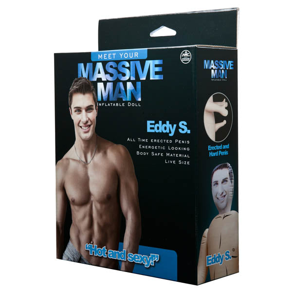 Massive Man - Eddy S - Male Inflatable Love Doll Product Box