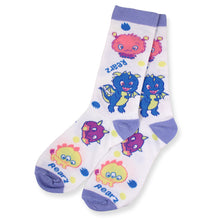 Load image into Gallery viewer, Rearz ABDL Lil Monsters Crew Socks - Limited Edition Unfolded
