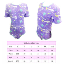 Load image into Gallery viewer, ABDL Unisex Onesie with 2x Pacifiers Set Size Chart
