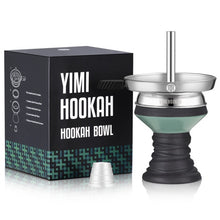 Load image into Gallery viewer, Yimi Hookah Premium Stone Shisha Head With Charcoal Holder Pipe Screen
