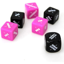 Load image into Gallery viewer, Sexy 6 - Foreplay Edition - Couples Dice Game Dice Rolled
