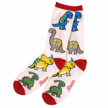 Load image into Gallery viewer, Rearz ABDL Dinosaur Crew Socks - Limited Edition Unfolded
